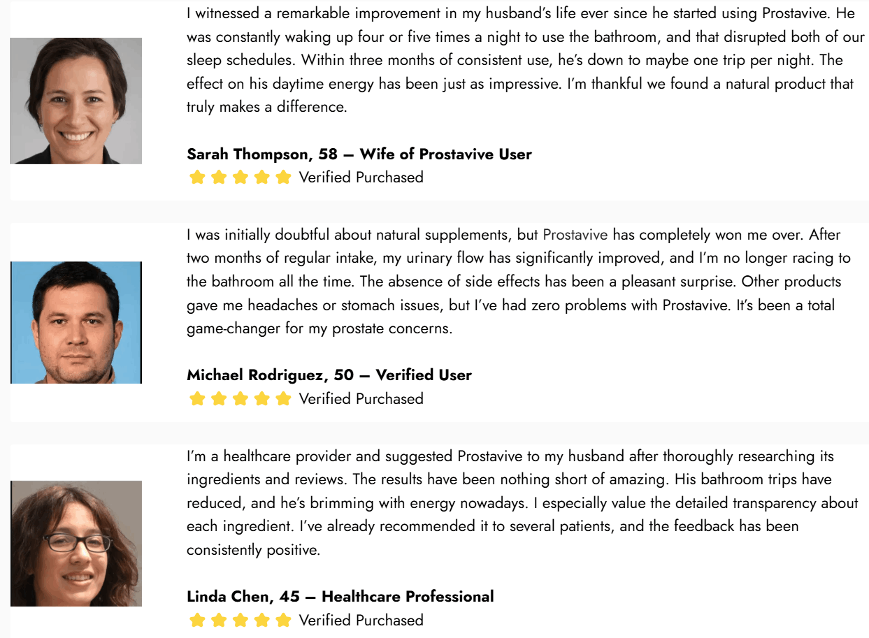 ProstaVive reviews